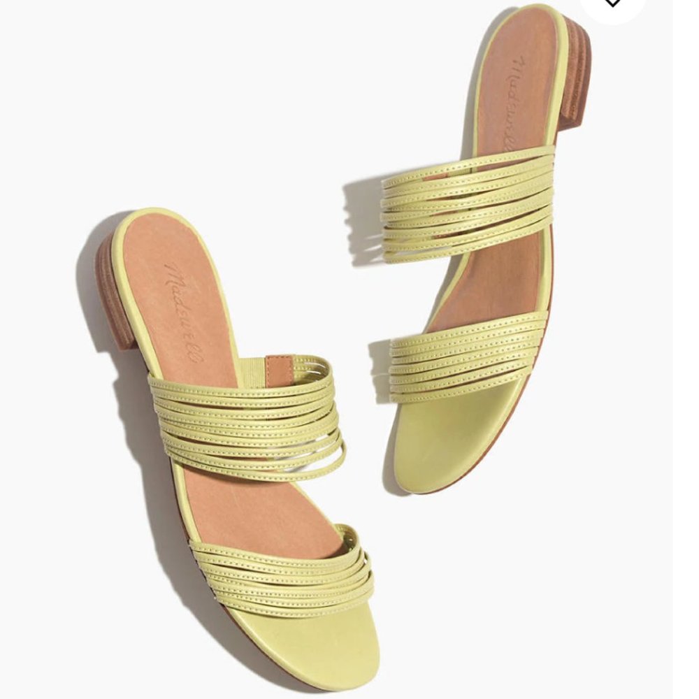 NIB Madewell The Meg Slide Sandal